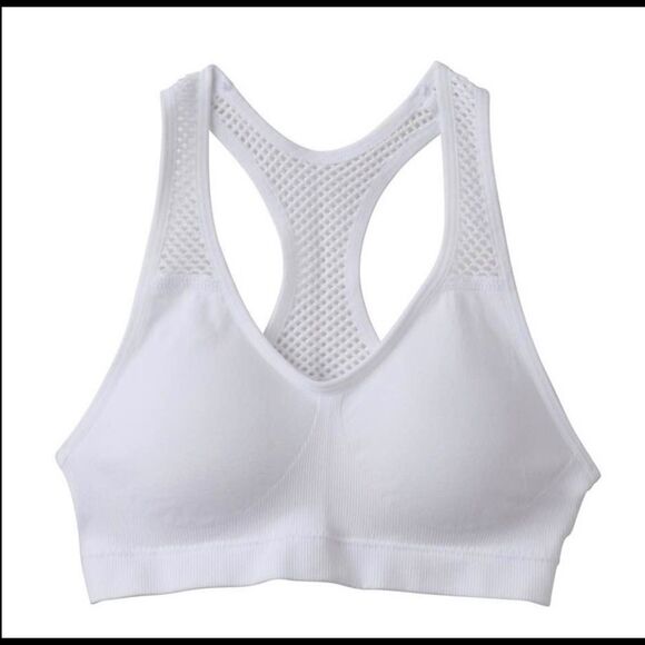 MAIDENFORM 3 Girls Large  Racerback Sports Bra - Picture 2 of 6